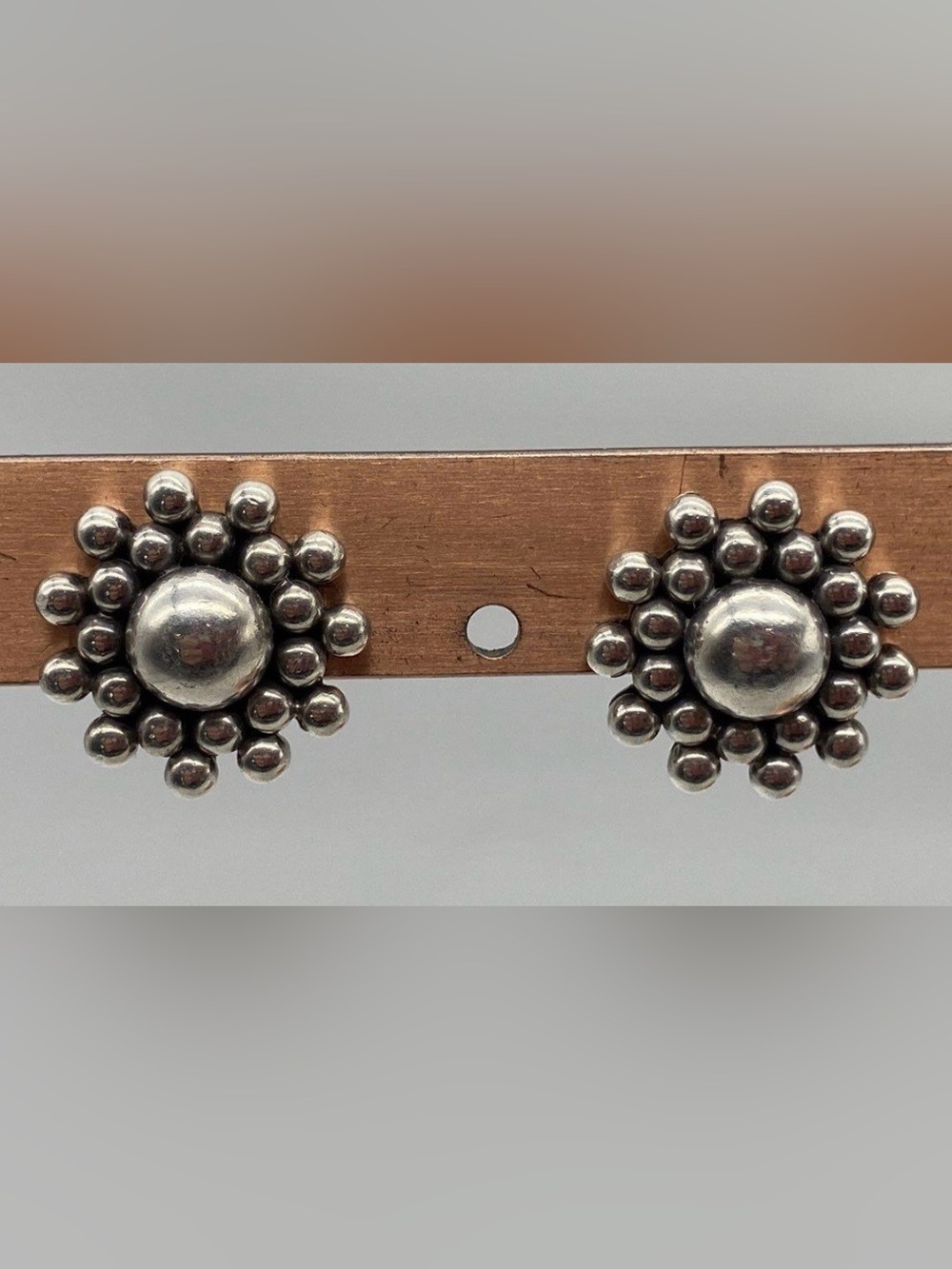 Artie Yellowhorse Sterling Post Earrings